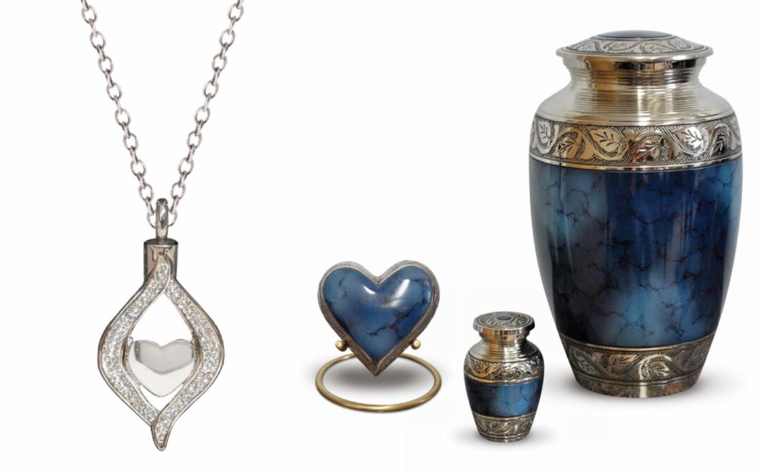 Urns and cinerary jewelry, jewels for keeping in touch