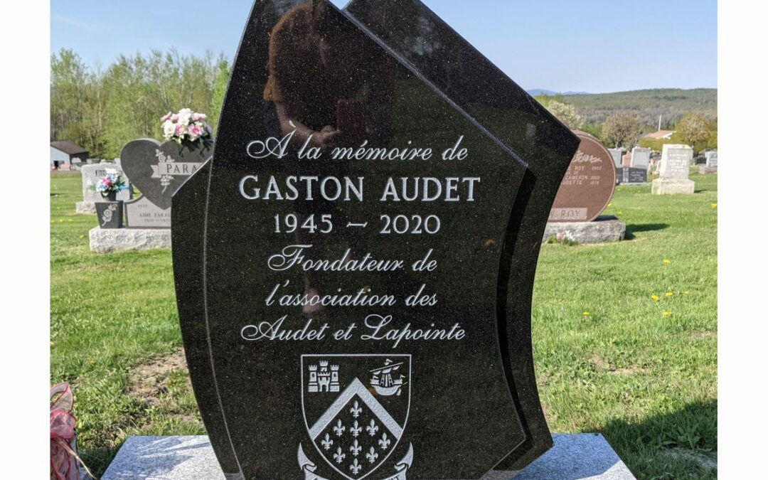 Forme spéciale MSG-08 Gaston Audet Crest familial