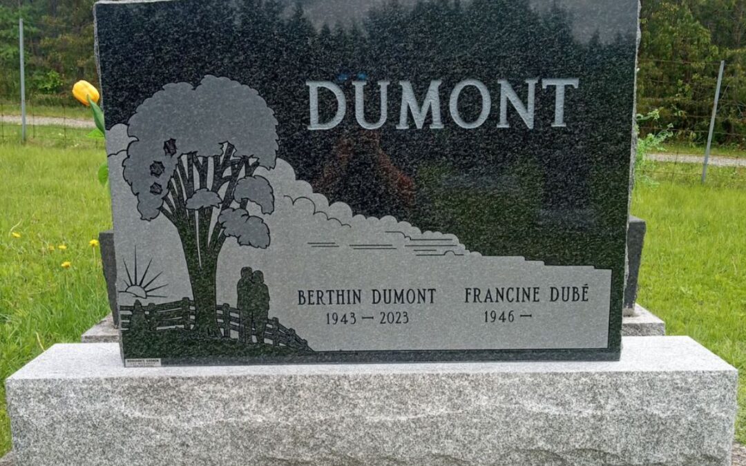 Pierre tombale Modèle 94 – Dumont