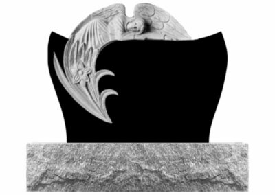 Sculpture ange et fleur MSG-31 horizontal