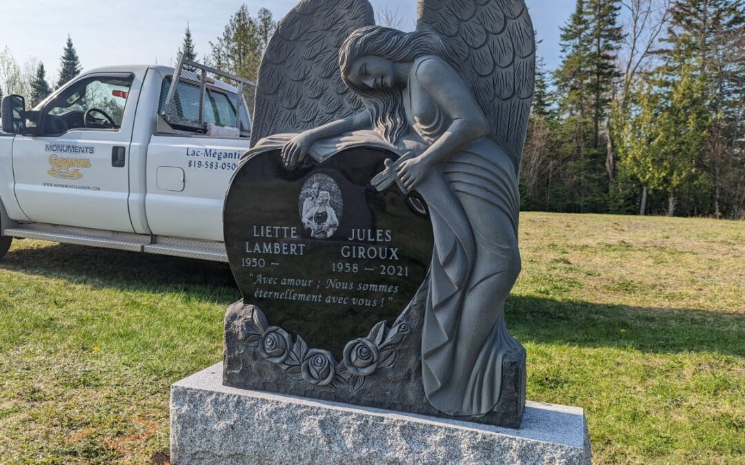 Angel granite sculpture MSG-34