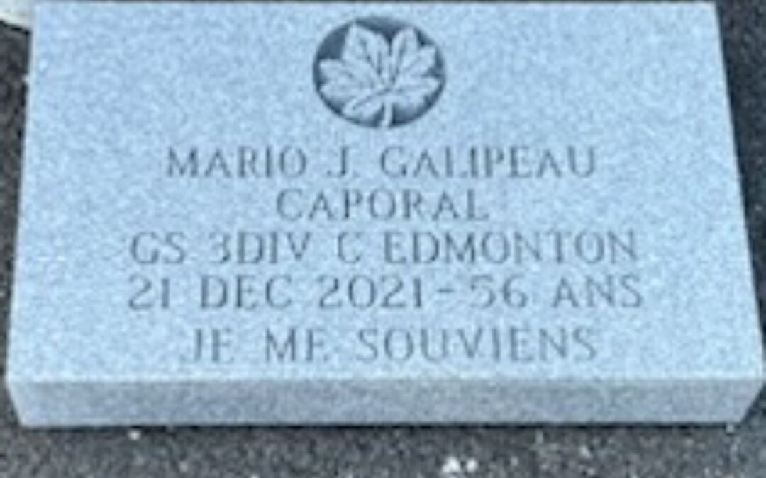Plaque au sol dessin feuille d’érable
